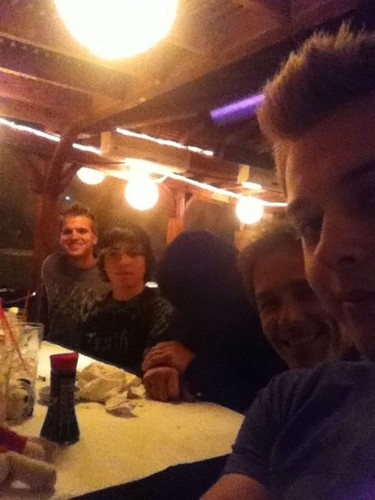 Sushi with the boys!! 
